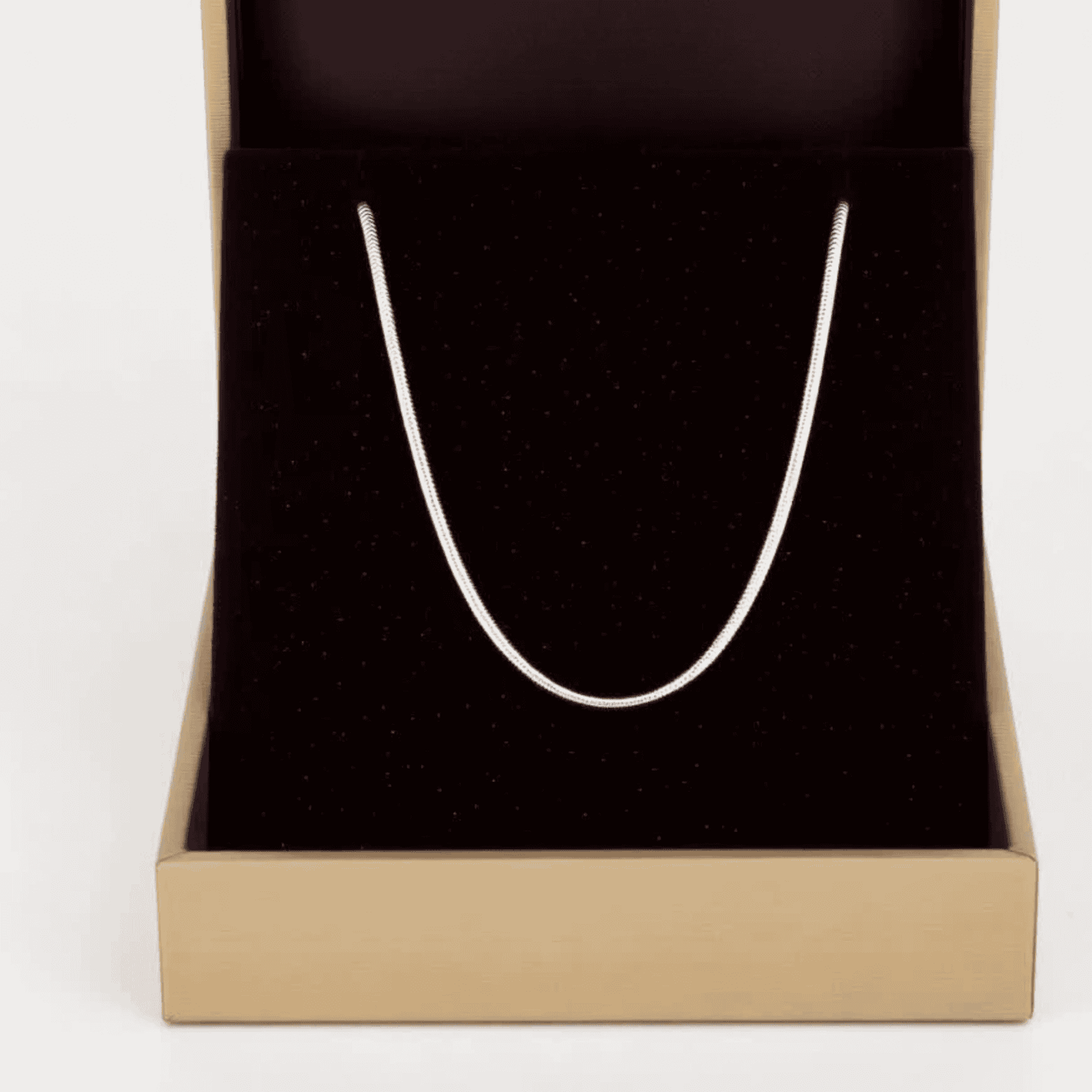 Rounded Hollow Snake Chain - Unisex