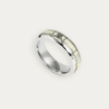 Promise Ring with Heartline Pattern For Men - Blisseallure.in