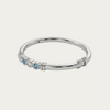 Blisse Allure Sterling Fantasia Baby Blue Bangle