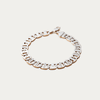 Chain bracelet with cubic zirconia stones for men - Blisseallure.in