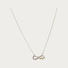 Infinity with heartbeat Necklace - Blisseallure.in