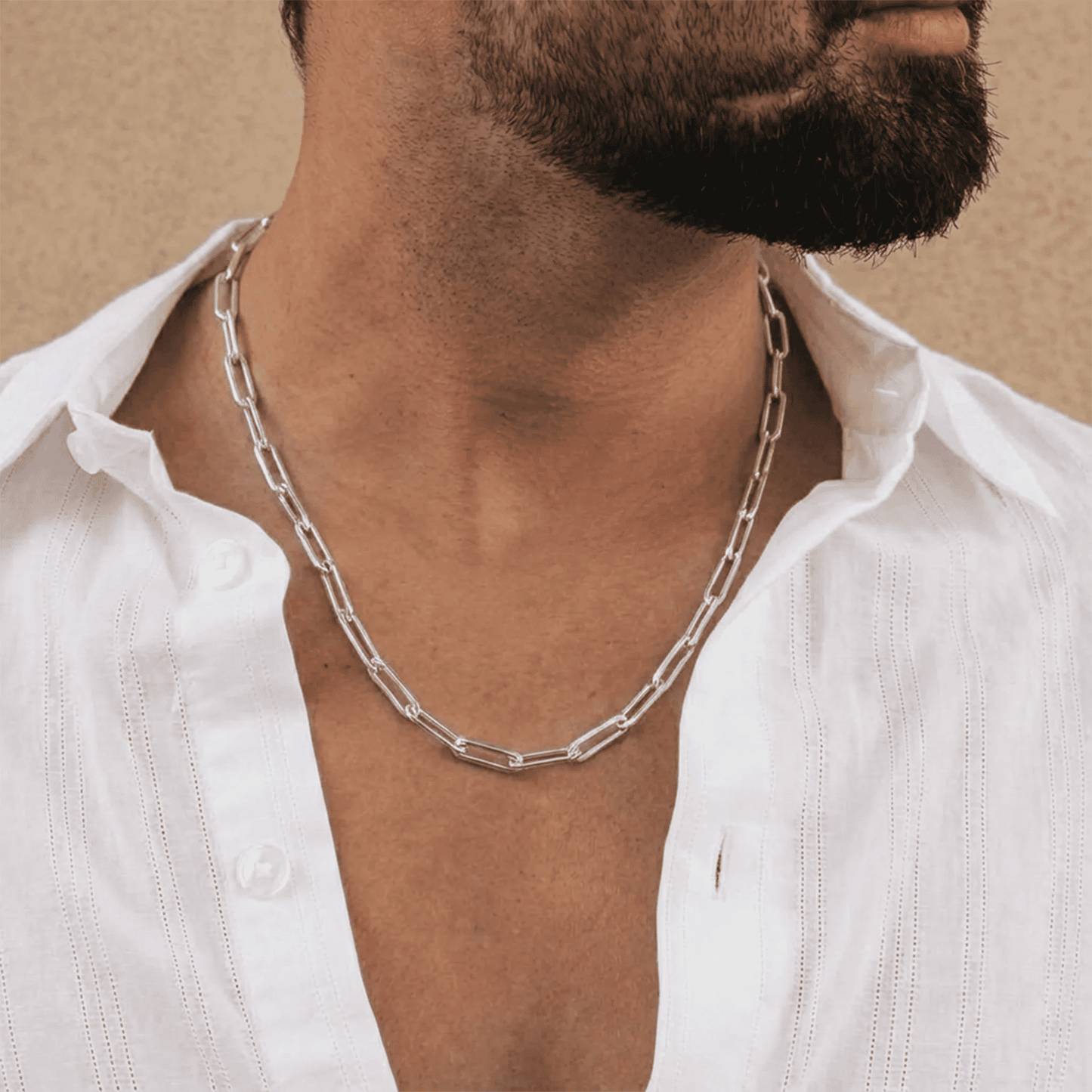 Paper Clip Chain – Unisex - Blisseallure.in