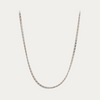 Triple Tone Box Link Chain Necklace for Women - Blisseallure.in