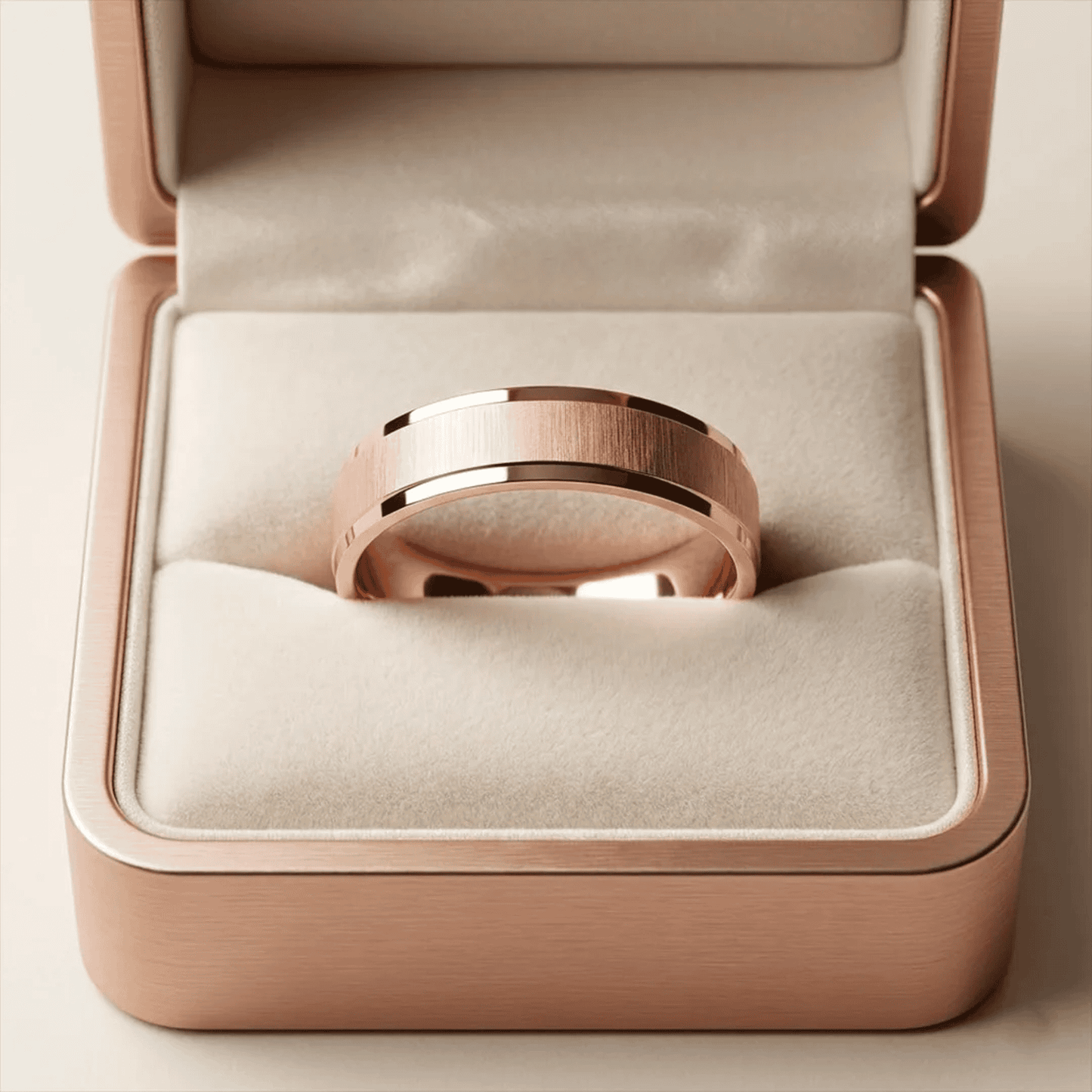 Ring with Rose Gold Tone For Men - Blisseallure.in