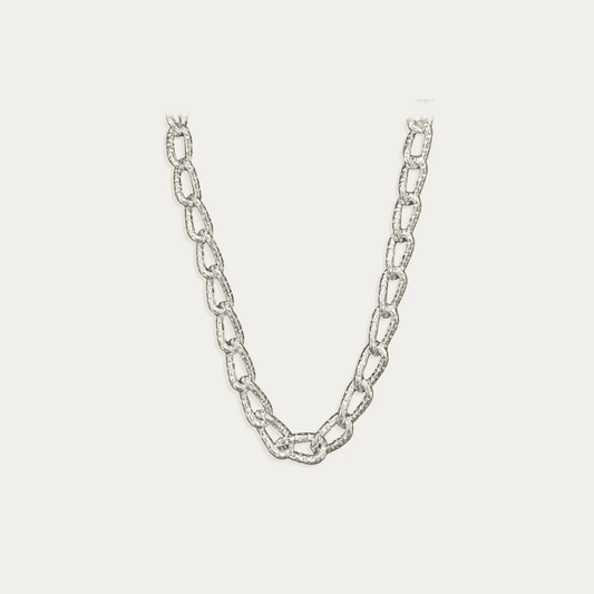 Sparkling Link Chain Necklace | Unisex Durable Jewelry - Blisseallure.in