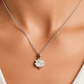 Four Leaf Clover pendant with a silver chain