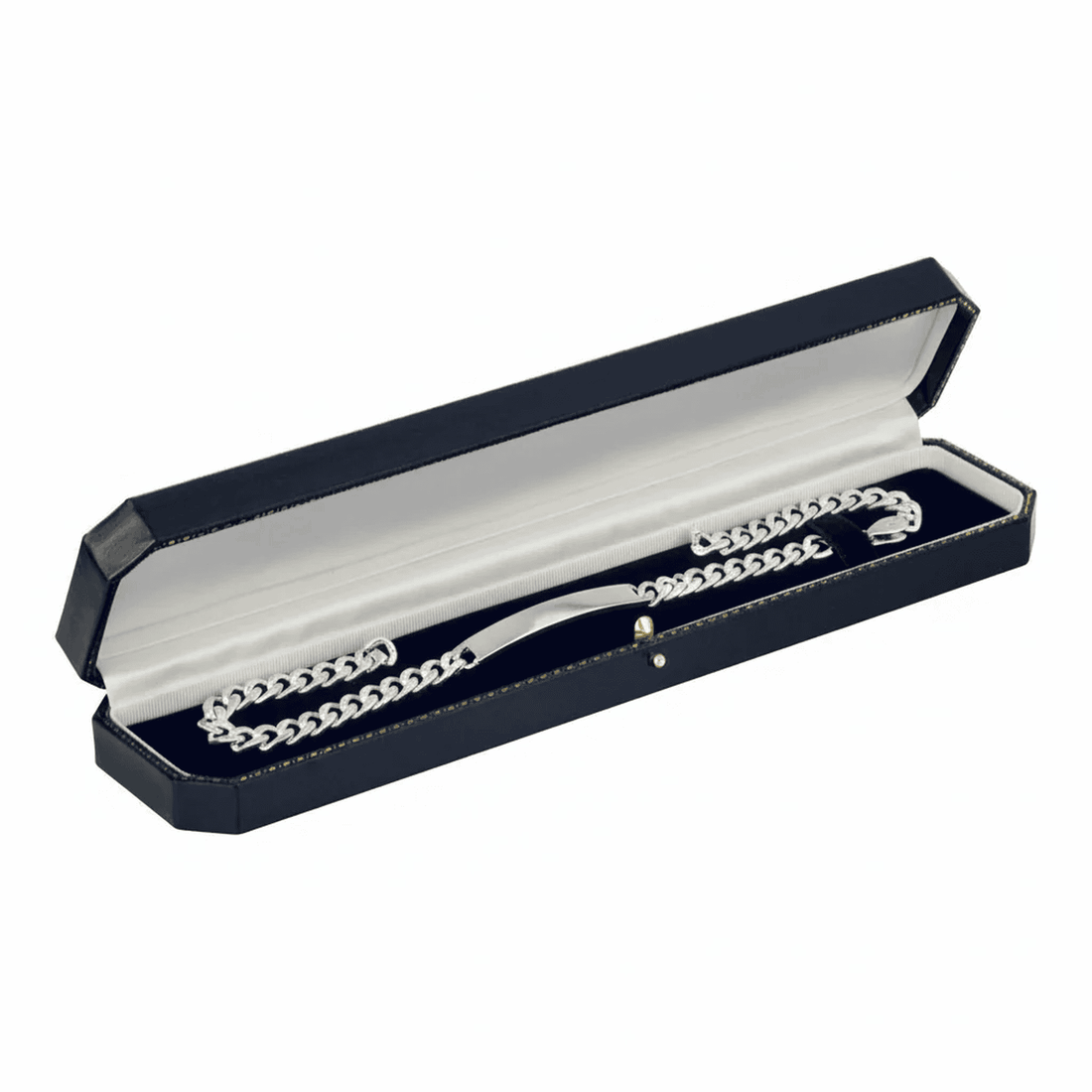 925 Sterling Silver Chain Bracelet for Men - Blisseallure.in