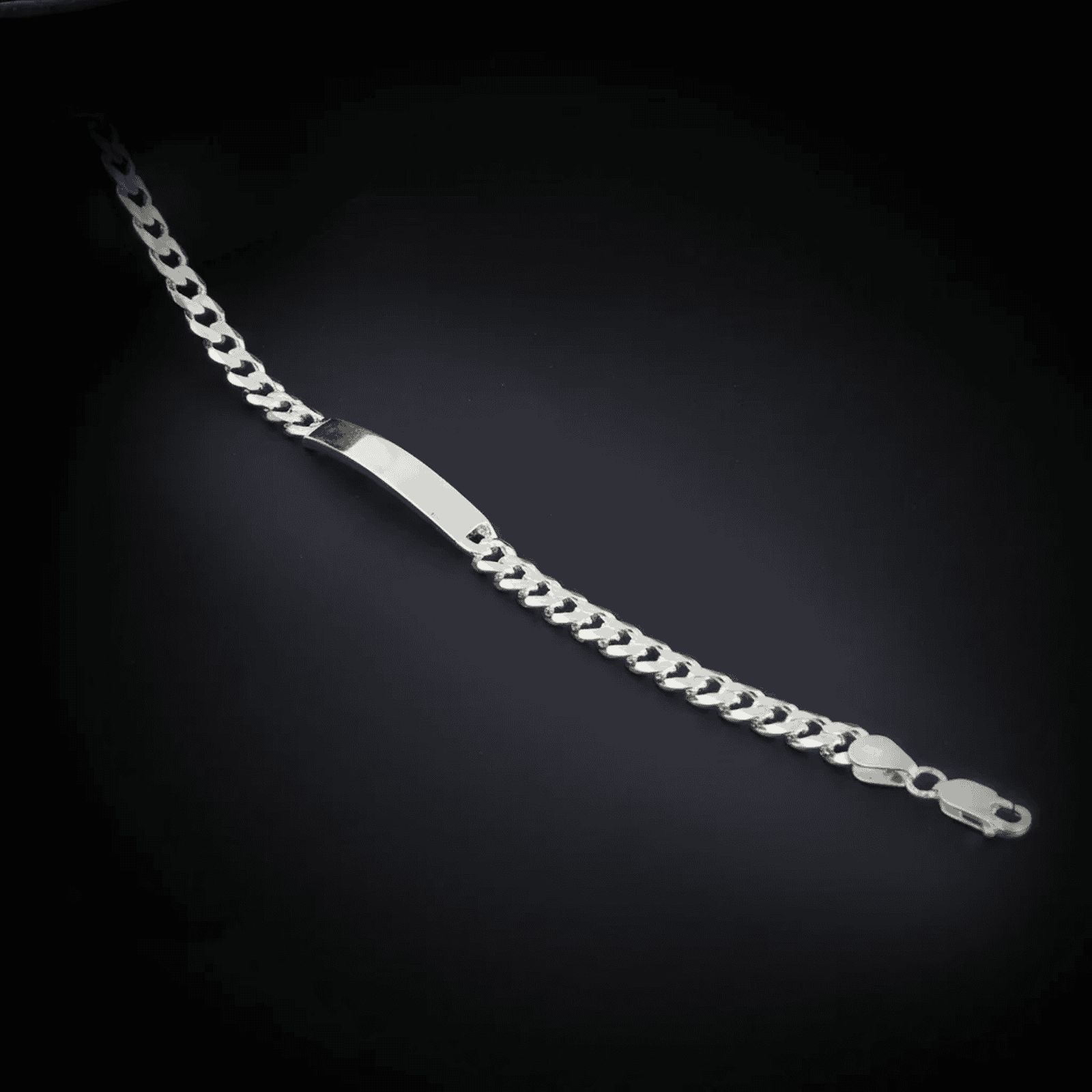 925 Sterling Silver Chain Bracelet for Men - Blisseallure.in