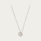 Blisse Allure Sterling Silver Together Forever Pendant Necklace