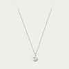 Blisse Allure Sterling Silver Love Pendant Necklace