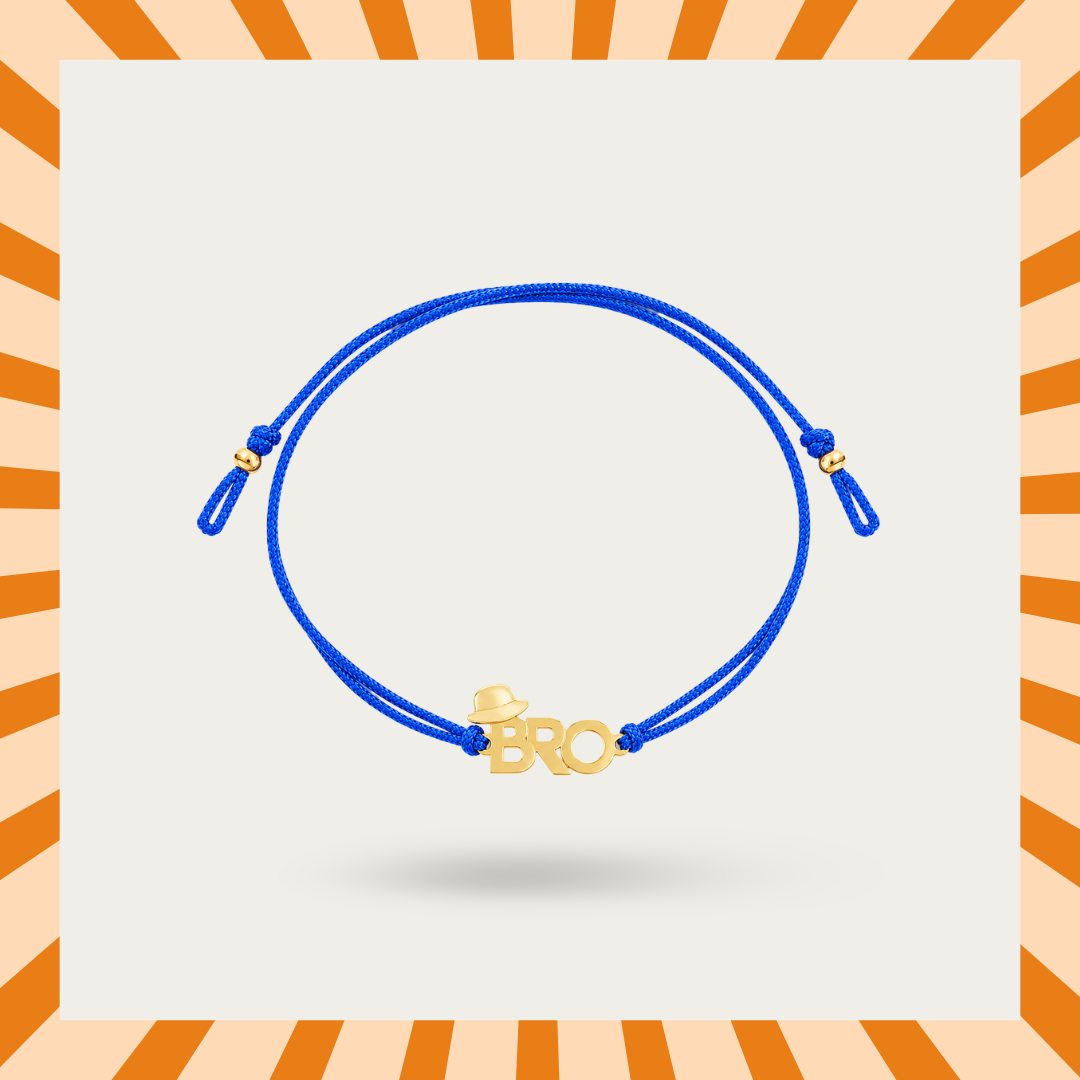 Blisse Allure Sterling Silver BRO RAKHI for brother