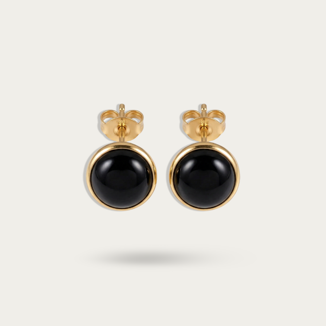 Classic Black Onyx earrings