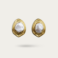 Baroque Pearl 925 Sterling Silver Earrings
