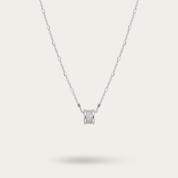 Blisse Allure Sterling Silver Pendant Necklace