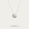 Blisse Allure Sterling Silver Love Pendant Necklace