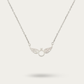 Blisse Allure Sterling Silver Angelic Wings Ring Pendant Necklace