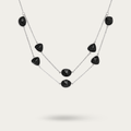 Clover leaf vencliff design silver neckchain