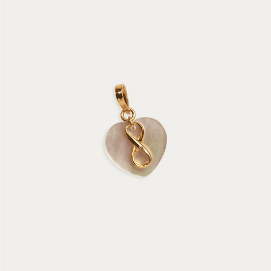 Mother of Pearl With Infinity Gold Pendant