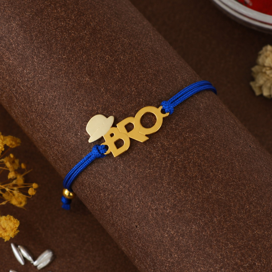 Blisse Allure Sterling Silver BRO RAKHI for brother