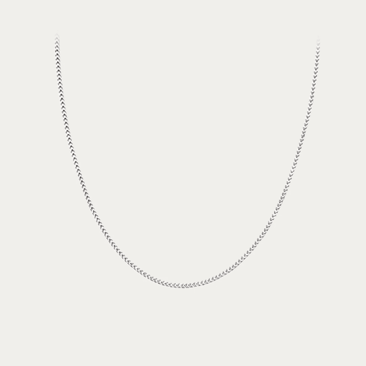 Herringbone Chain Necklace – Elegant & Timeless Design For Men and Women