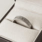 Men's Band Ring – Rectangular Beaded Design, Geometric Pattern & Matte Finish - Blisseallure.in