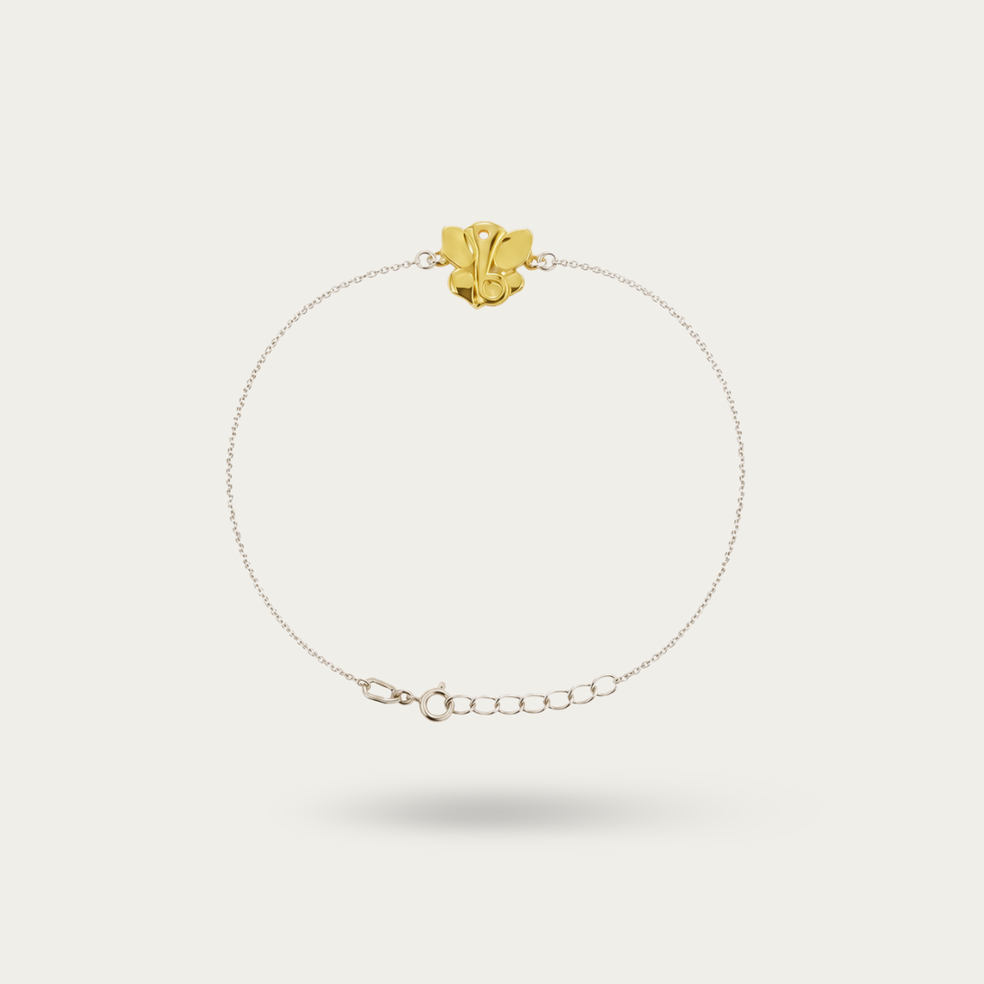 Blisse Allure Sterling Silver Ganesh rakhi for your brother