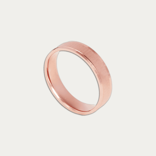 Ring with Rose Gold Tone For Men - Blisseallure.in