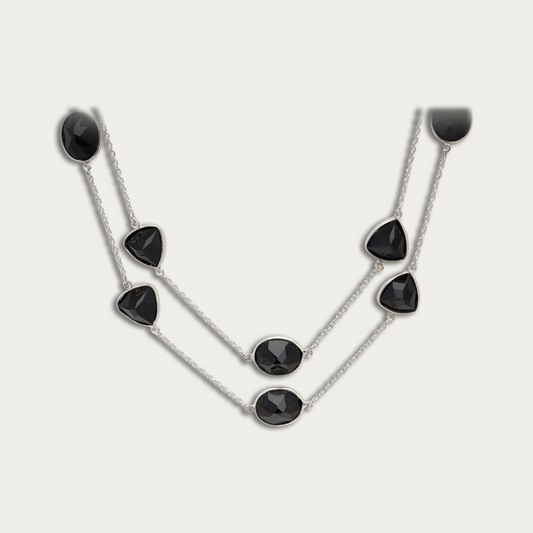 Clover leaf vencliff design silver neckchain