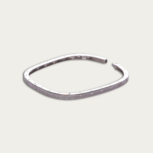 Blisse Allure Sterling Silver Bangle