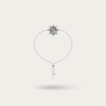Blisse Allure 925 sterling silver Navratna Star Rakhi for brother