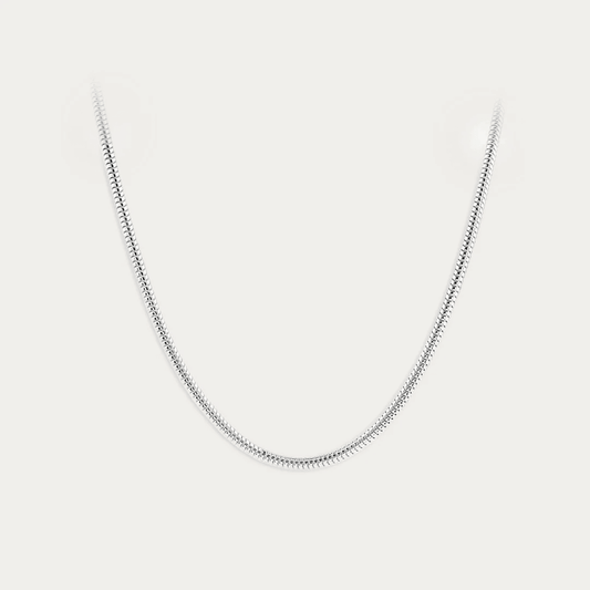 Rounded Hollow Snake Chain - Unisex