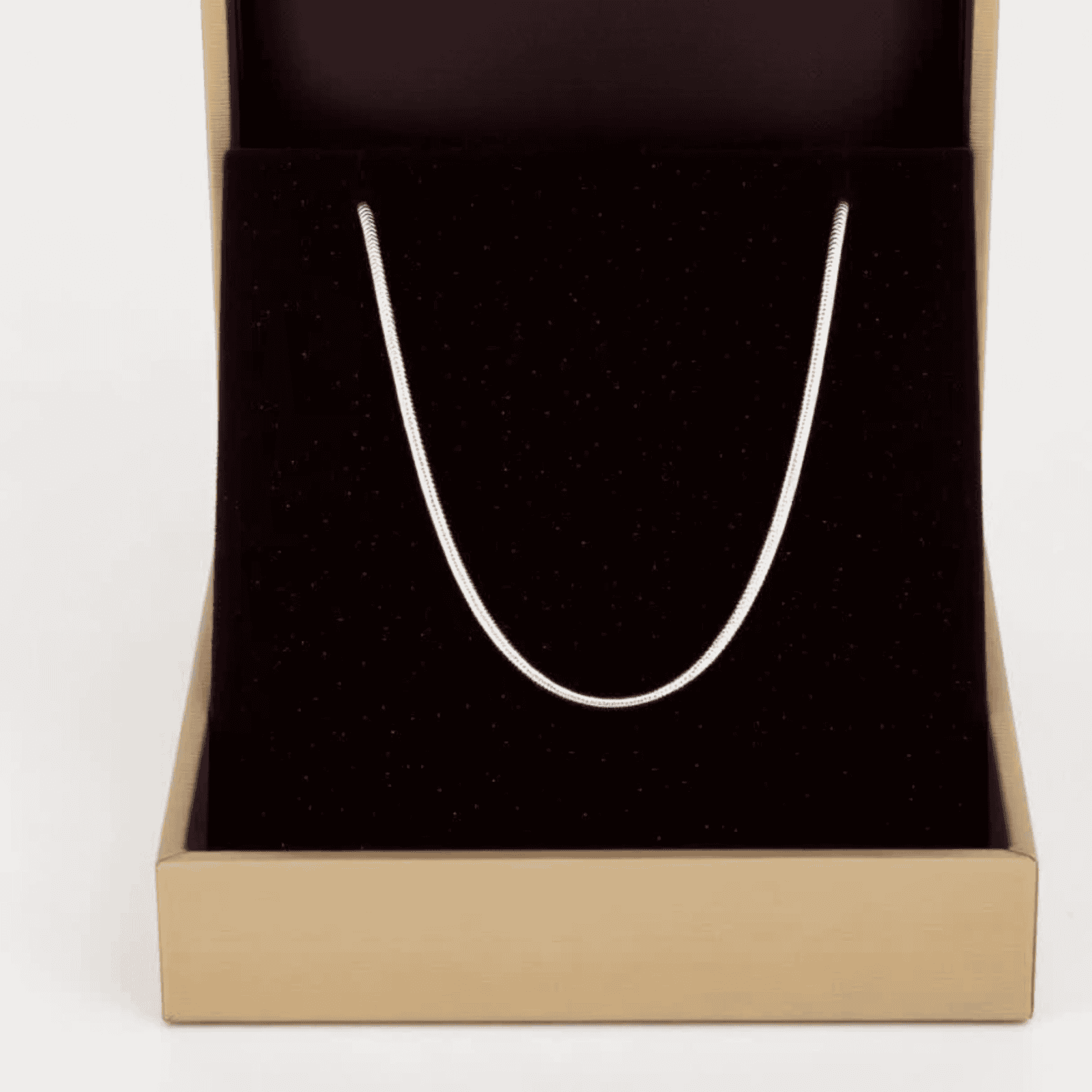 Rounded Hollow Snake Chain - Unisex