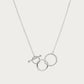 Entangled Circles Necklace - Blisseallure.in