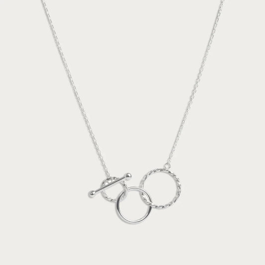 Entangled Circles Necklace - Blisseallure.in