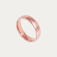 Rose Gold-Plated Band Ring - Blisseallure.in