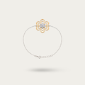 Blisse Allure 925 Sterling Silver Floral Filigree Rakhi