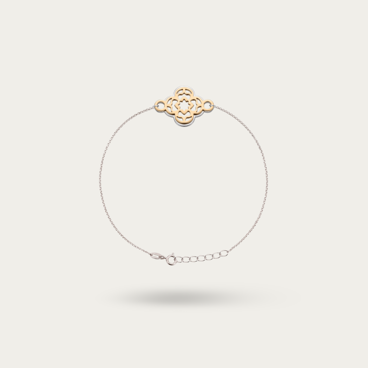 Blisse Allure 925 Sterling Silver Geometric Filigree Rakhi