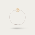 Blisse Allure 925 Sterling Silver Sacred Om Chain Rakhi