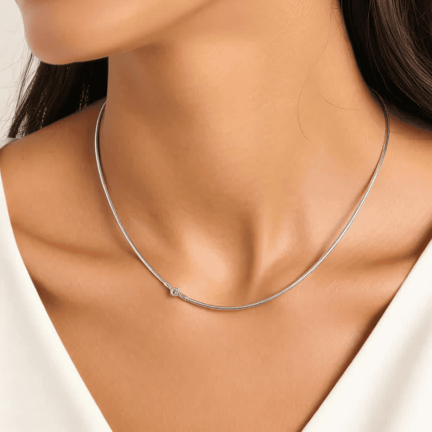 Oval Snake Chain – Smooth Shine, Timeless Design For Men and Women