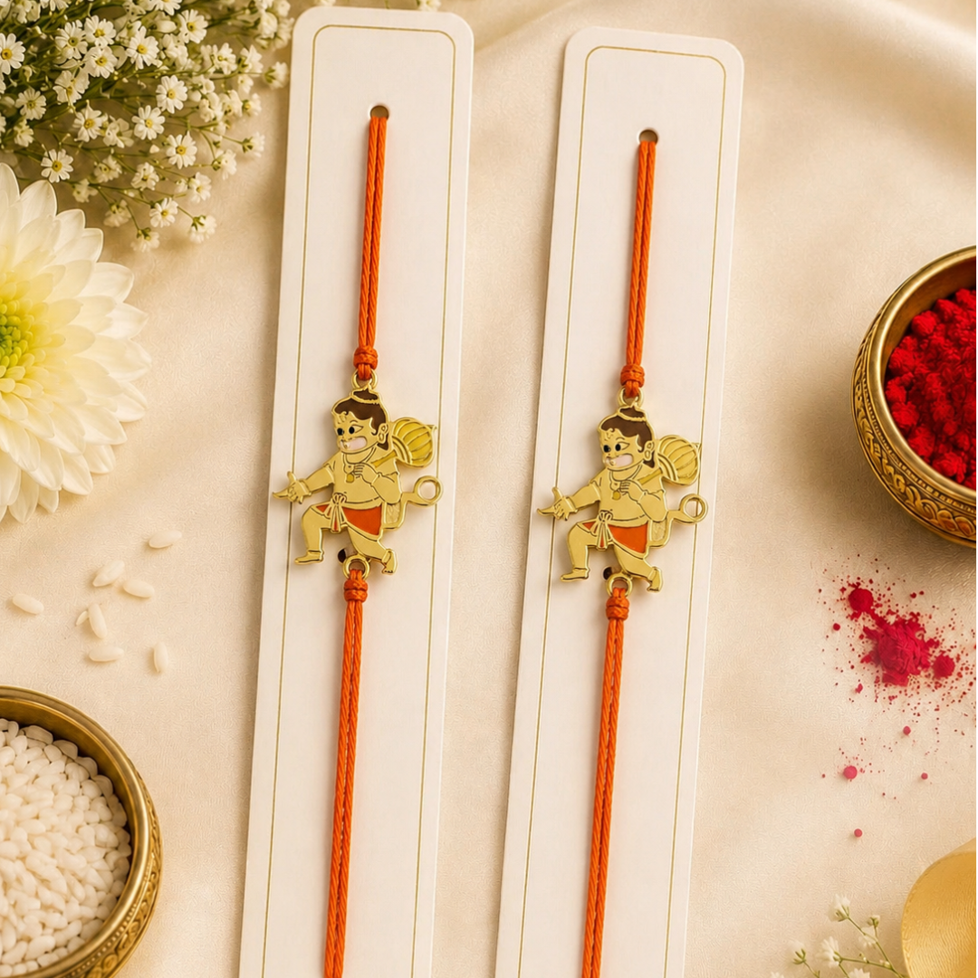 Blisse Allure Sterling Silver BAL HANUMAN Rakhi