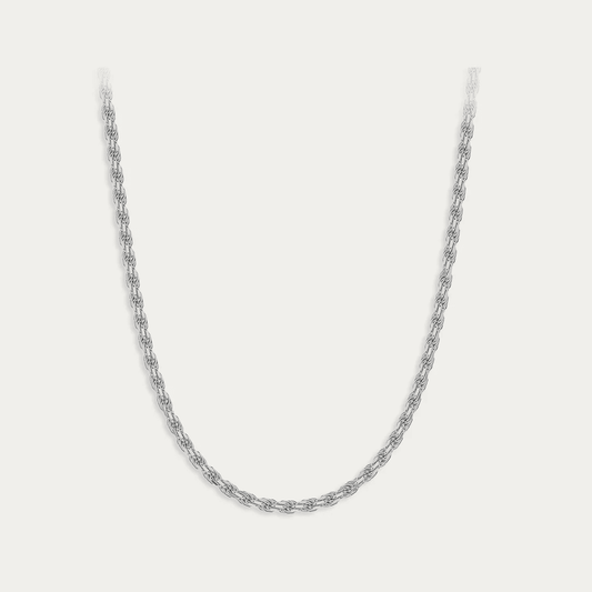 Diamond cut rope chain for Men and Women