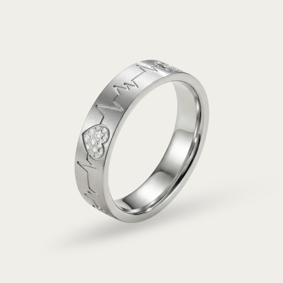 Love Pulse Ring For Men
