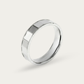 Faceted Band Ring for Men