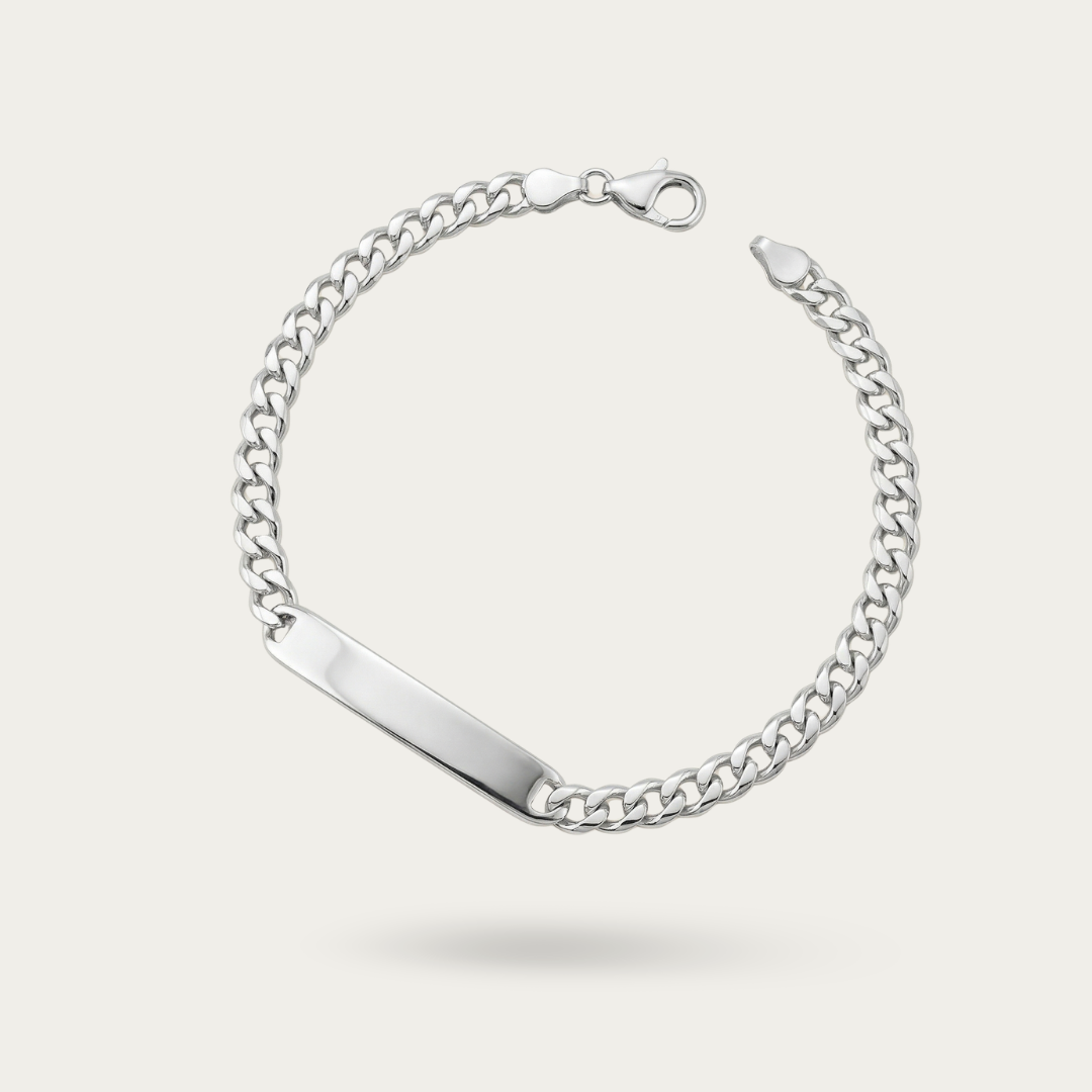 925 Sterling Silver Chain Bracelet for Men