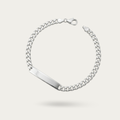 925 Sterling Silver Chain Bracelet for Men