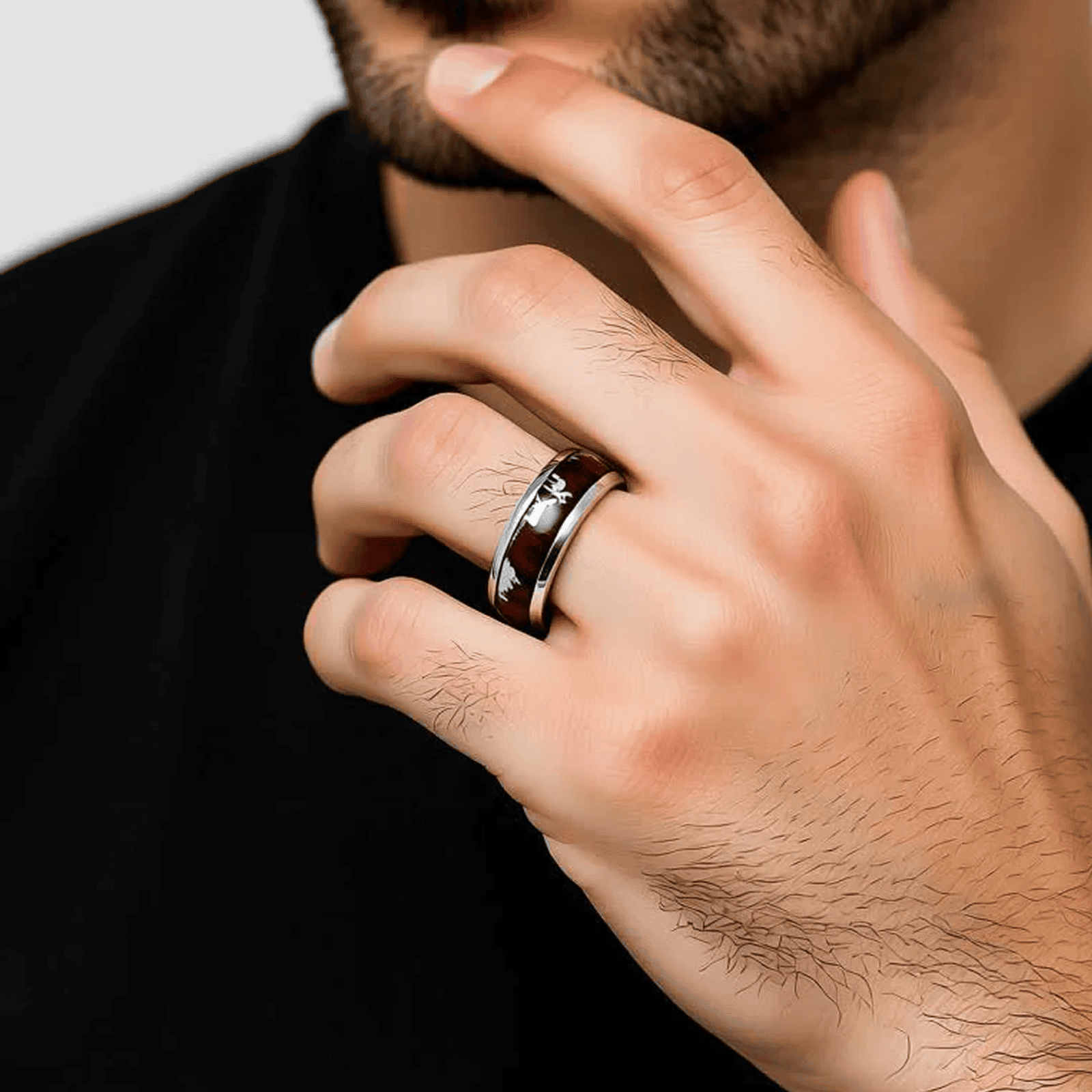 Band Ring for Men - Blisseallure.in