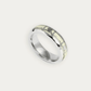 Promise Ring with Heartline Pattern For Men - Blisseallure.in