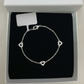 Blisse Allure Sterling Silver Dazzling Heart Bracelet