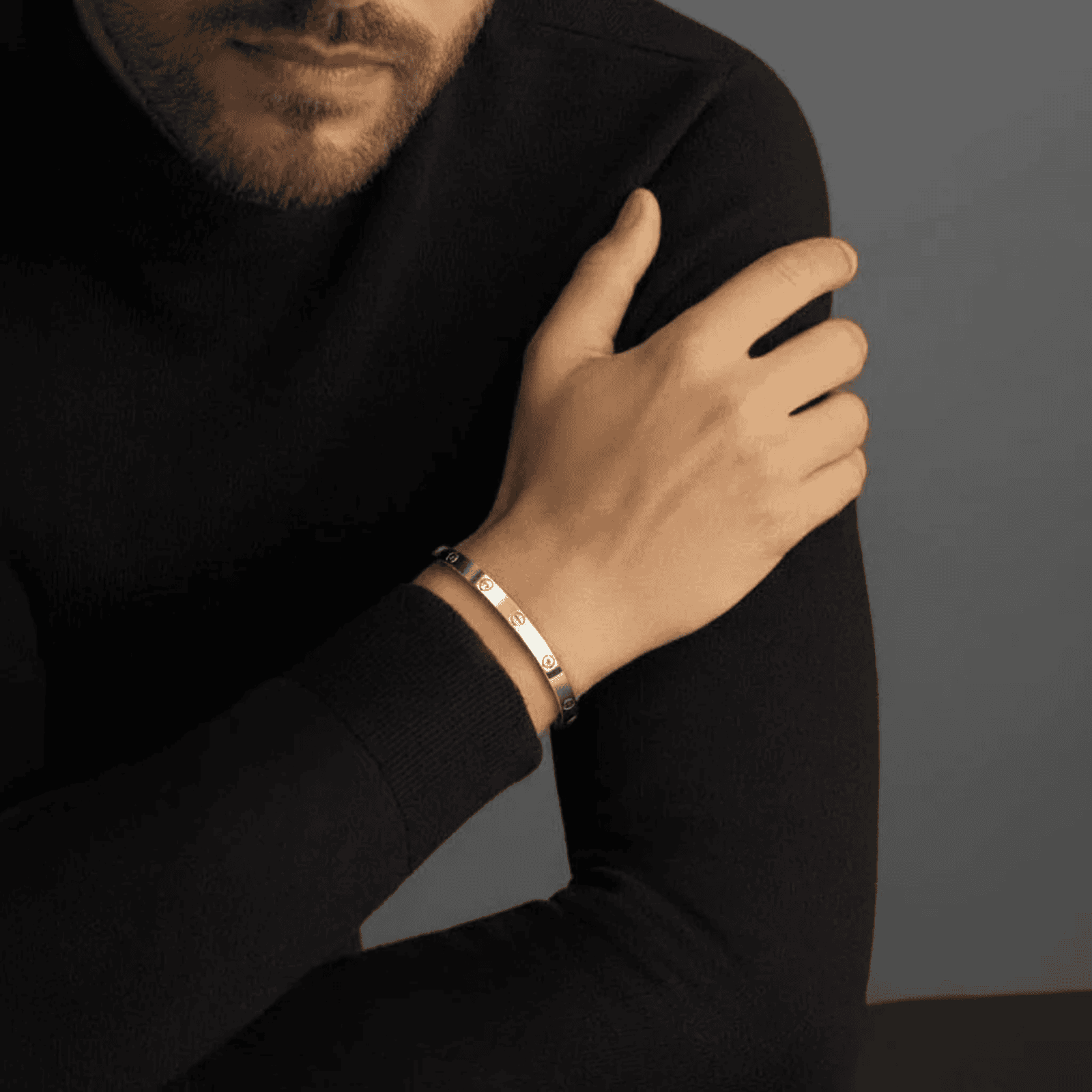 Kada with cartier design For Men - Blisseallure.in