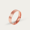 Ring with Gold Finish for Men